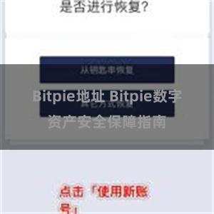 Bitpie地址 Bitpie数字资产安全保障指南