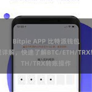 Bitpie APP 比特派钱包转账教程详解，快速了解BTC/ETH/TRX转账操作