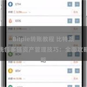 Bitpie转账教程 比特派钱包多链资产管理技巧：全面攻略