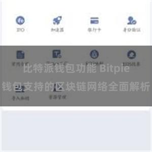 比特派钱包功能 Bitpie钱包支持的区块链网络全面解析