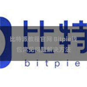 比特派教程官网 Bitpie钱包常见问题解决方法