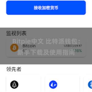 Bitpie中文 比特派钱包：新手下载及使用指南