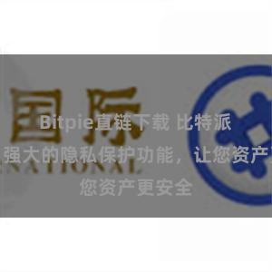 Bitpie直链下载 比特派钱包：强大的隐私保护功能，让您资产更安全