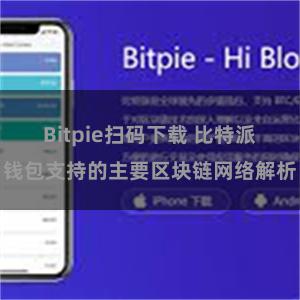 Bitpie扫码下载 比特派钱包支持的主要区块链网络解析