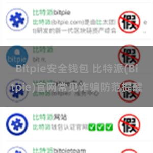 Bitpie安全钱包 比特派(Bitpie)官网常见诈骗防范提醒