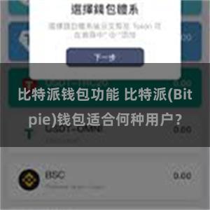 比特派钱包功能 比特派(Bitpie)钱包适合何种用户？