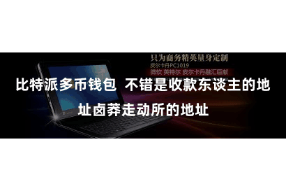 比特派多币钱包  不错是收款东谈主的地址卤莽走动所的地址